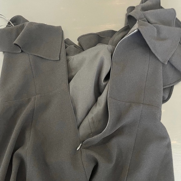 NWT Wish Instinct Mini Black One Shoulder Dress Sz Large - Picture 4 of 5